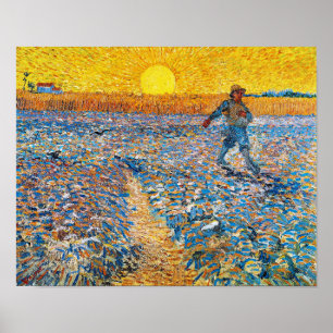The Sower, Van Gogh Poster