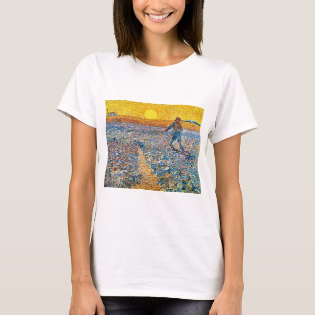 The Sower, Van Gogh T-Shirt (Front)