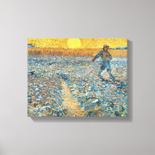 The Sower   Vincent van Gogh Canvas Print