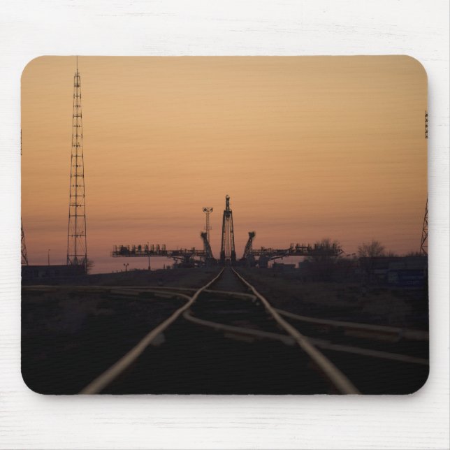 The Soyuz launch pad Mouse Pad (Front)