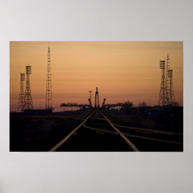 The Soyuz launch pad Poster (Front)