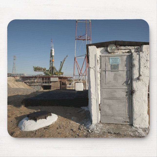 The Soyuz rocket shortly after arrival 2 Mouse Pad (Front)