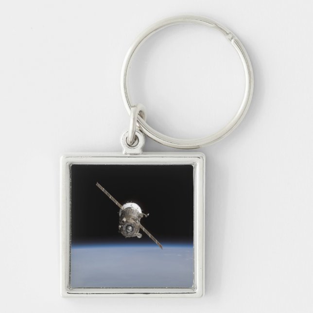 The Soyuz TMA-11 spacecraft above Earth's horiz Keychain (Front)