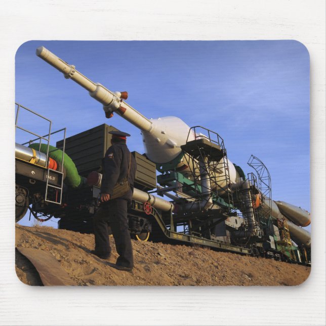 The Soyuz TMA-13 spacecraft 3 Mouse Pad (Front)