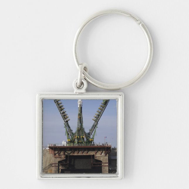 The Soyuz TMA-13 spacecraft Keychain (Front)