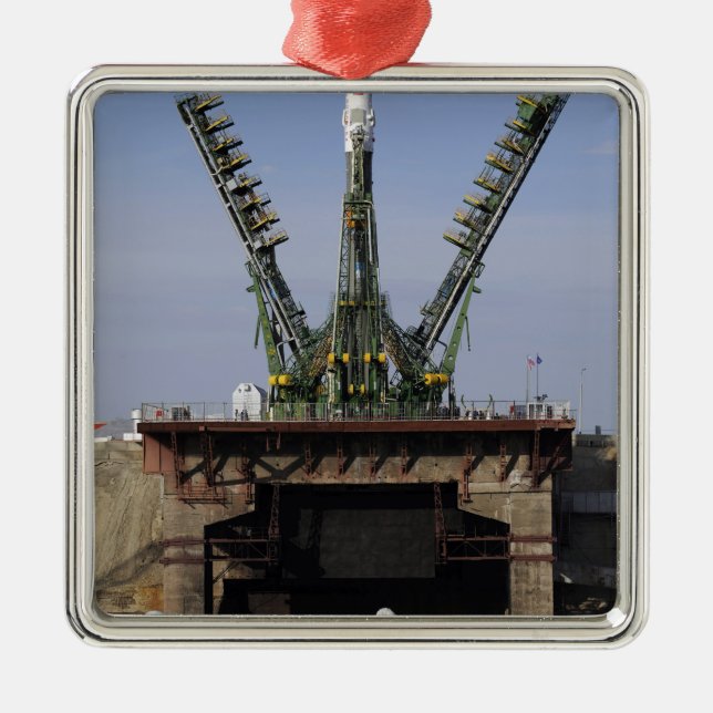 The Soyuz TMA-13 spacecraft Metal Ornament (Front)