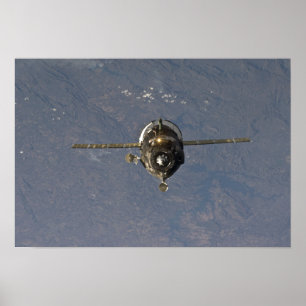 The Soyuz TMA-19 spacecraft Poster