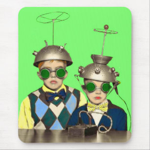 the Space Cadet Brothers print Mouse Pad