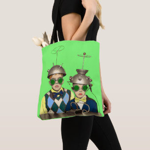 the Space Cadet Brothers print Tote Bag