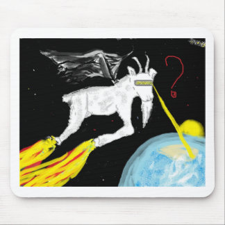 The Space Goat Mouse Pad
