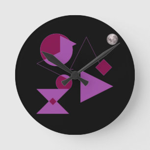The Space Martini Connection II Round Clock