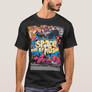 The space moved by music T-Shirt