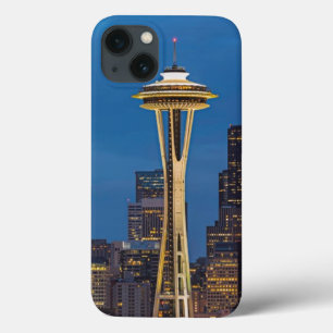 The Space Needle and downtown Seattle iPhone 13 Case