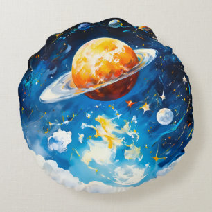 the space round pillow