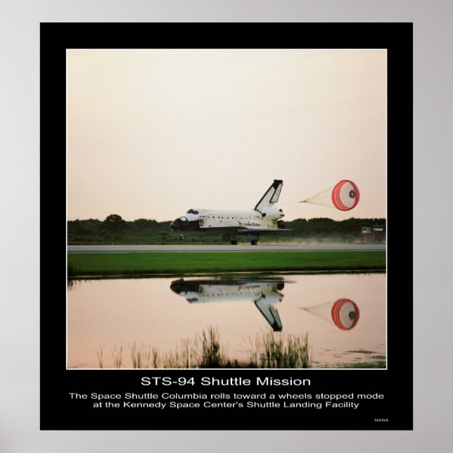 The Space Shuttle Columbia Poster (Front)