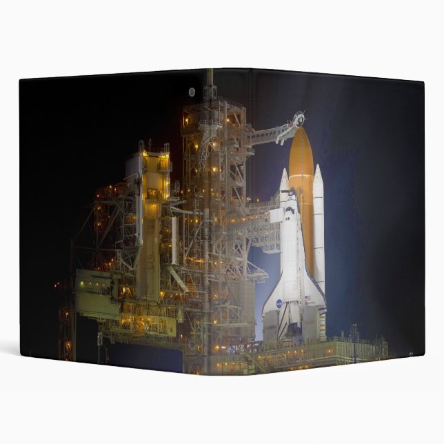 The Space Shuttle Discovery at Launch Pad 39A Binder (Background)