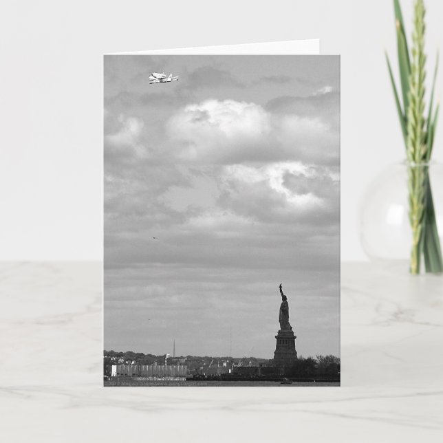 The Space Shuttle Enterprise Card (Front)