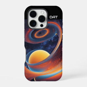 The Space-Time Continuum Warped iPhone 16 Pro Case