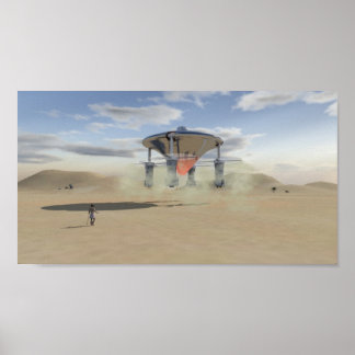 The Spaceships of Ezekiel Poster