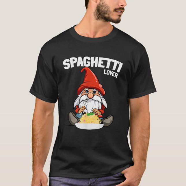 The Spaghetti Gnome funny matching family Christma T-Shirt (Front)