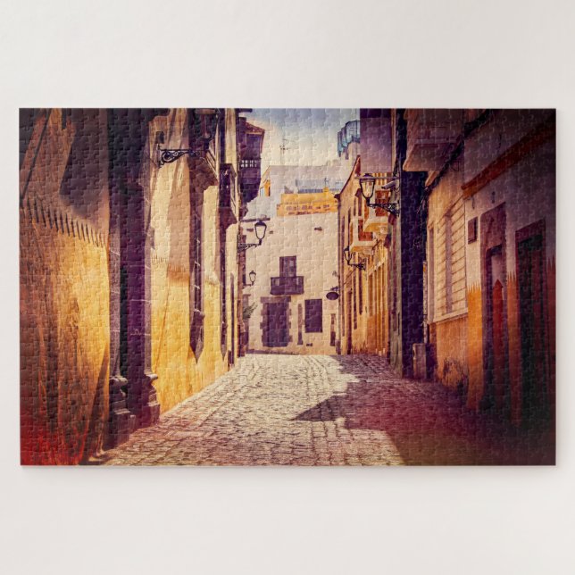The Spanish Alley Jigsaw Puzzle (Horizontal)