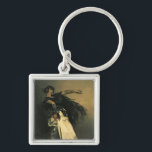 The Spanish Dancer, study for 'El Jaleo', 1882 Keychain<br><div class="desc">The Spanish Dancer,  study for 'El Jaleo',  1882 | by John Singer Sargent | Art Location: Private Collection | American Artist | Image Collection Number: BAL56294</div>