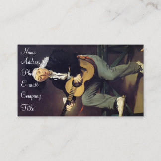 'The Spanish Singer' Business Card
