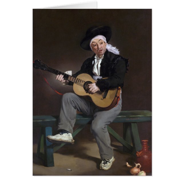 The Spanish Singer - Édouard Manet (Front)