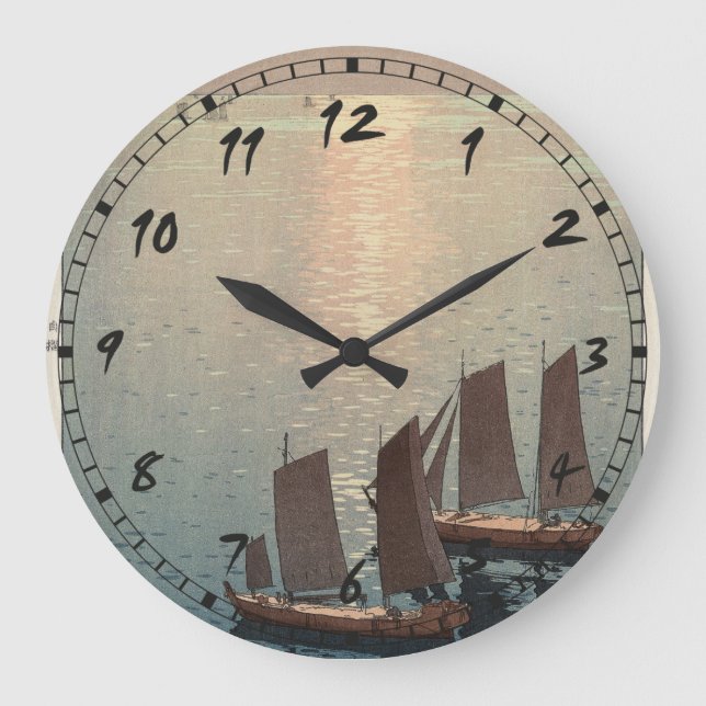 The Sparkling Sea. Large Clock (Front)