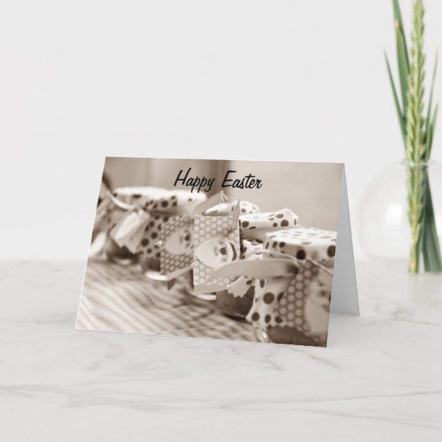 THE SPECIAL HOLIDAY=EASTER WISHES HOLIDAY CARD (Front)