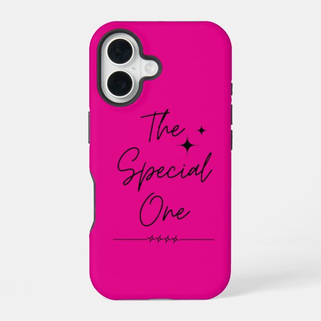 The Special One iPhone 16 Case (Back)