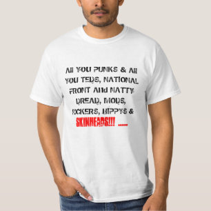 THE SPECIALS DO THE DOG SKINHEAD T SHIRT