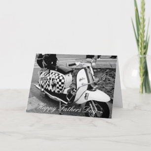 THE SPECIALS SCOOTER FATHERS DAY CARD