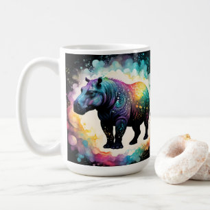 The Spectral Hippo: A Holographic Journey Coffee Mug