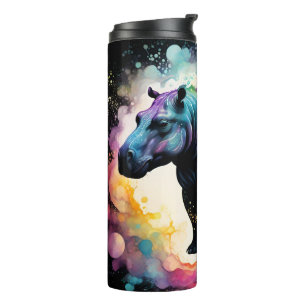 The Spectral Hippo: A Holographic Journey Thermal Tumbler