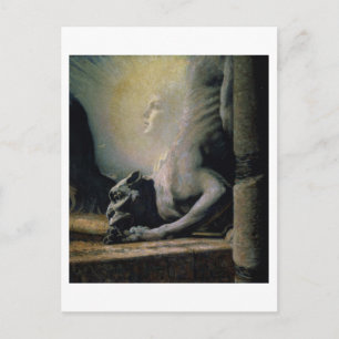 The Sphinx and the Chimera, 1906 (oil on canvas) Postcard