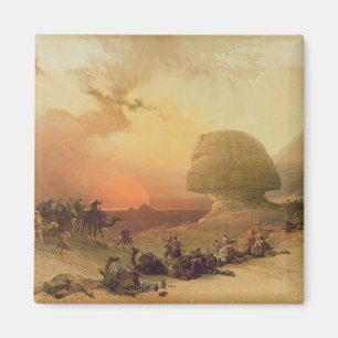 The Sphinx at Giza Magnet