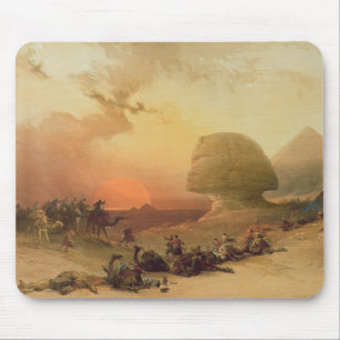 The Sphinx at Giza Mouse Pad