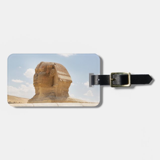 The Sphinx Luggage Tag (Front Horizontal)