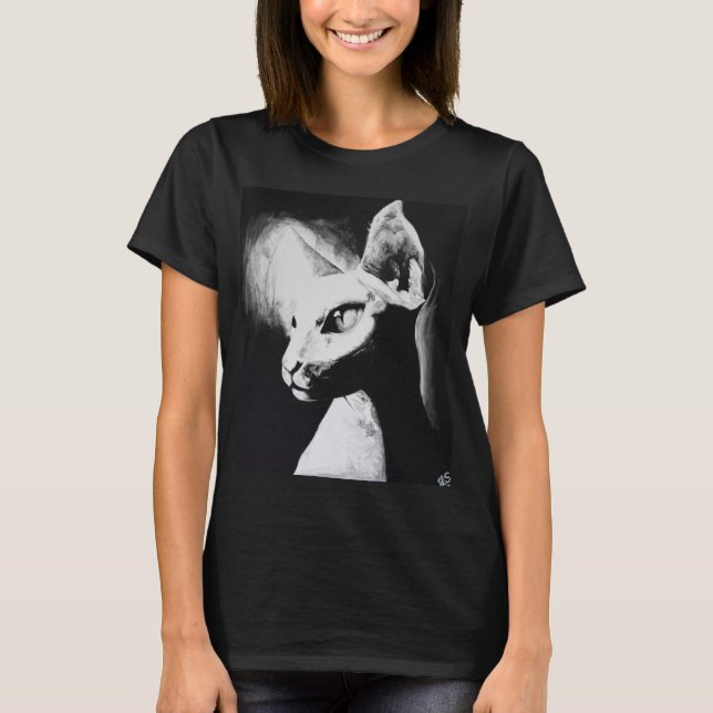 The Sphynx Cat Original Art Shirt (Front)