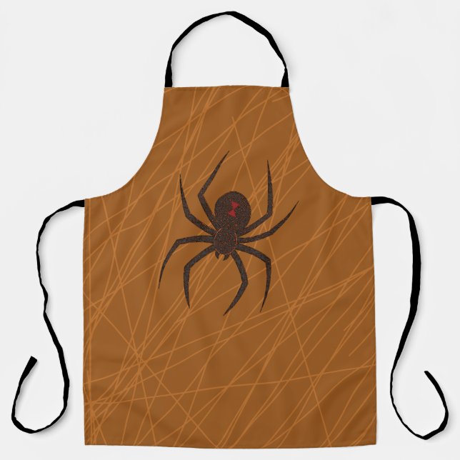 The Spider's Web All-Over Print Apron (Front)
