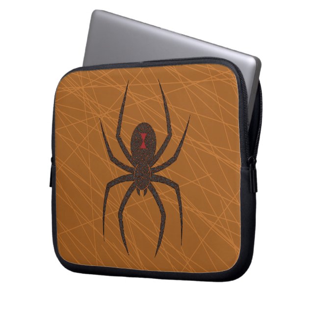 The Spider's Web Laptop Case (Front Left)