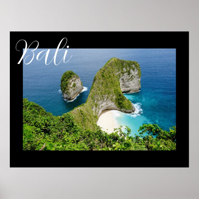 The Spine of the Earth — Bali’s Sacred Descent Poster (Front)