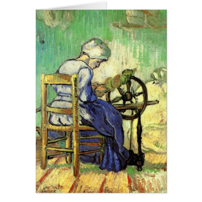 The Spinner by Vincent van Gogh (Front)