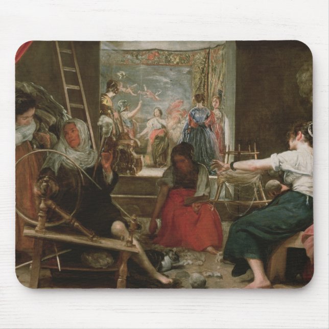 The Spinners, or The Fable of Arachne, 1657 Mouse Pad (Front)