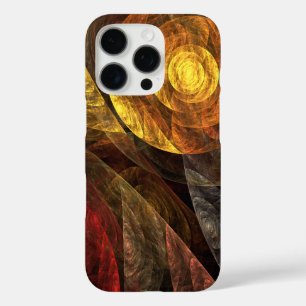The Spiral of Life Abstract Art iPhone 16 Pro Case