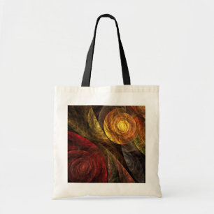 The Spiral of Life Abstract Art Tote Bag