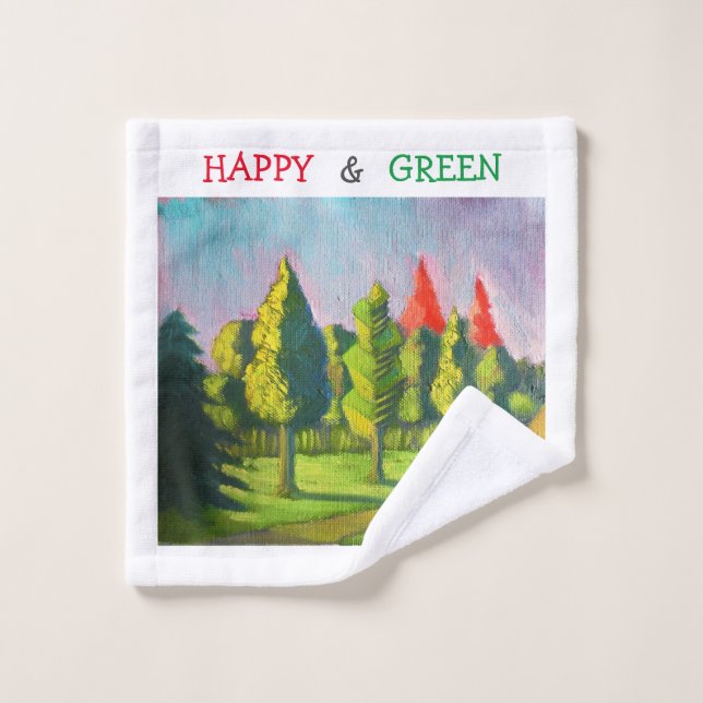 The Spiral Tree (Gant de toilette)