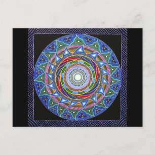 The Spiralling Vortex (postcard) Postcard