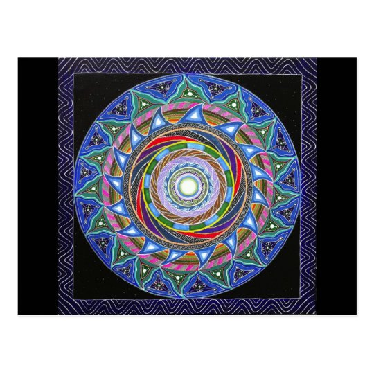 The Spiralling Vortex (postcard) Postcard
